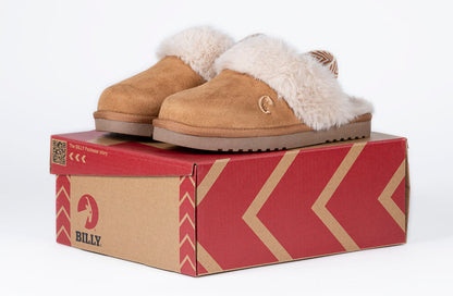 Chestnut BILLY Cozy Sling Scuff