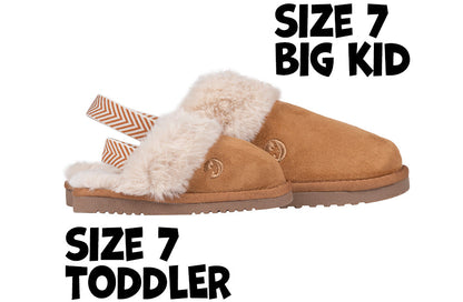 Chestnut BILLY Cozy Sling Scuff