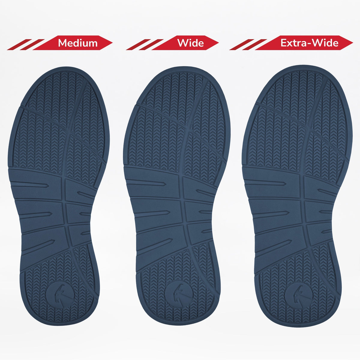 Men's White/Navy BILLY Comfort Court