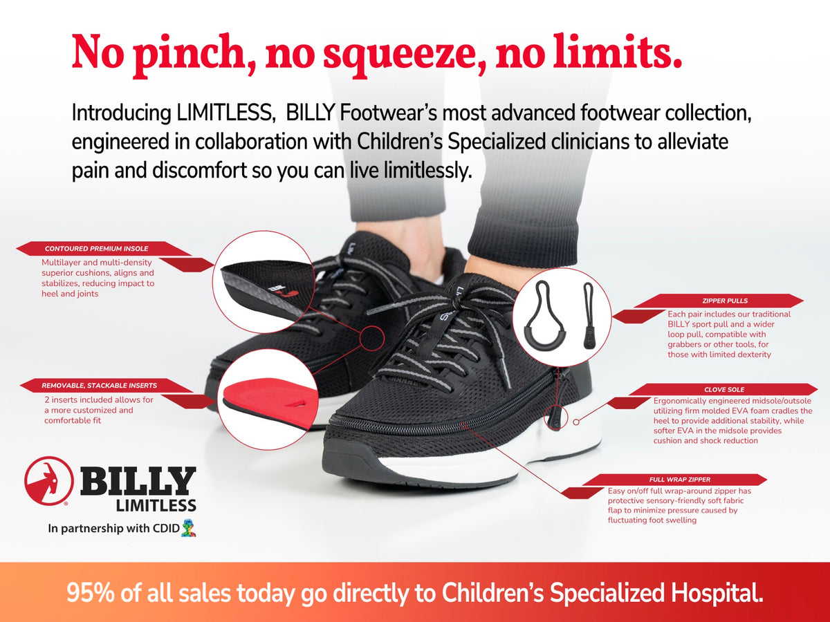 Women's Grey BILLY Limitless